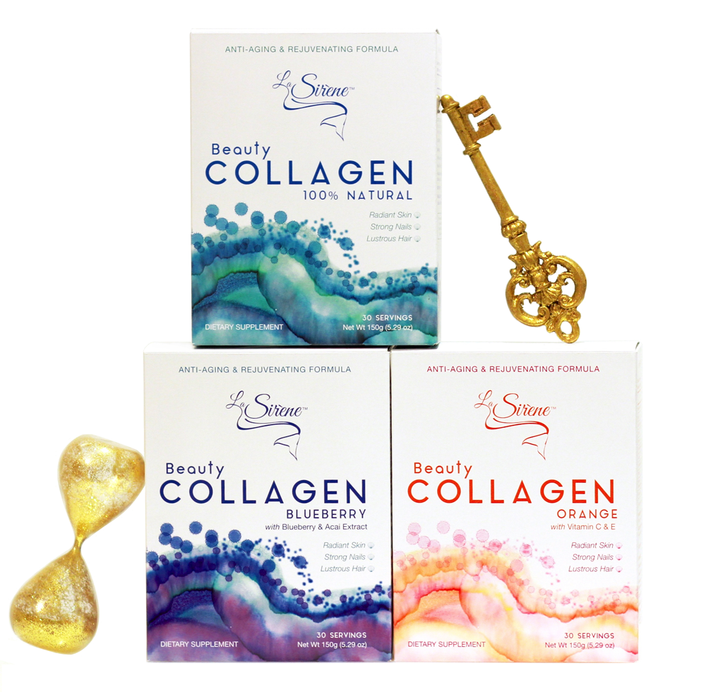 Treasure Collection - La Sirene Beauty Marine Collagen Supplements Treasure Collection - La Sirene Beauty Marine Collagen Supplements