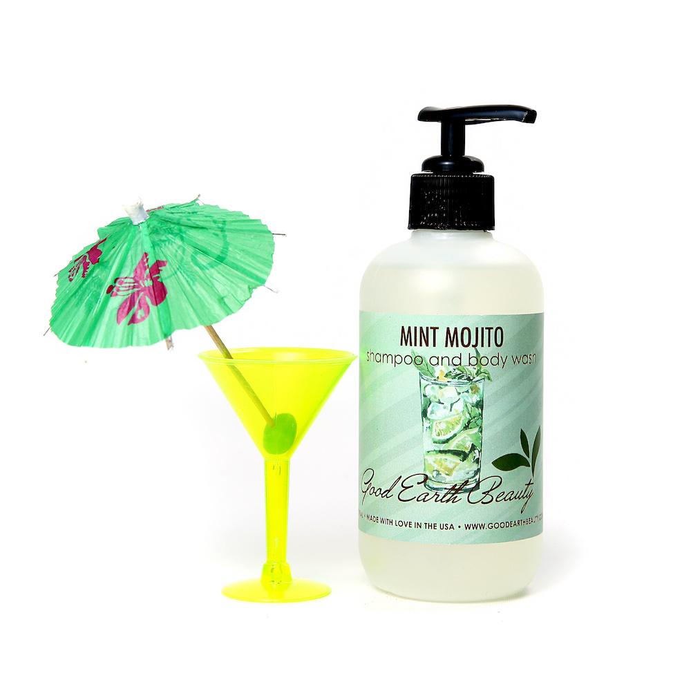 Body Hand Wash and Shampoo Vegan Mint Mojito