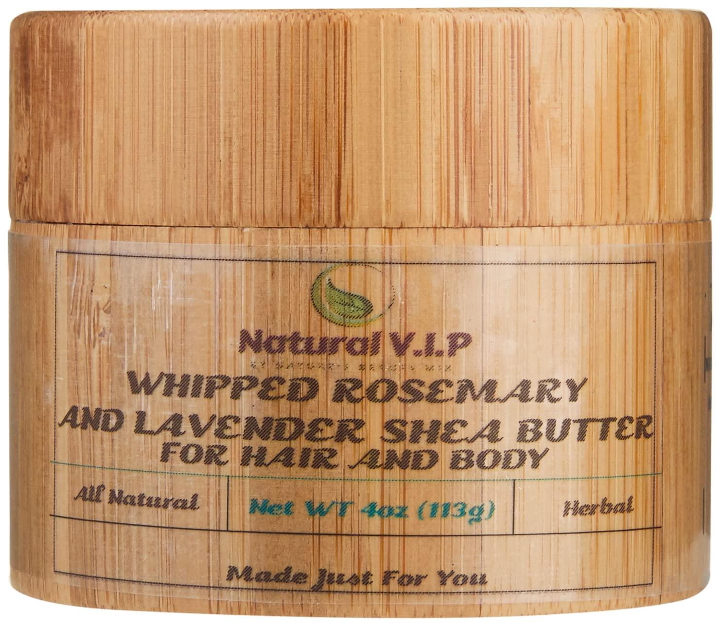 Rosemary and Lavender Whipped Shea Butter for Hair and Body 8 oz - image 2