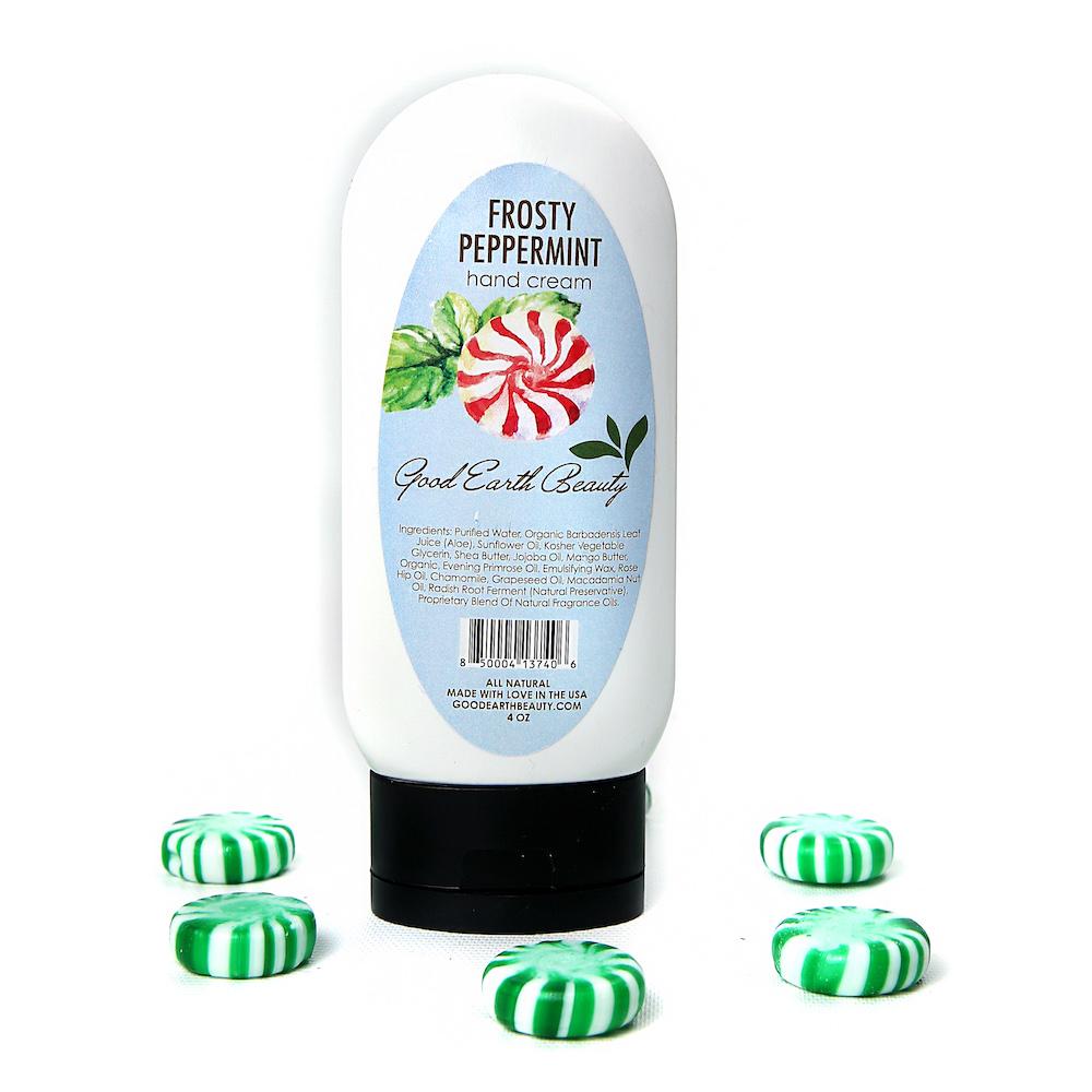 Hand Cream Frosty Peppermint Lush and Hydrating