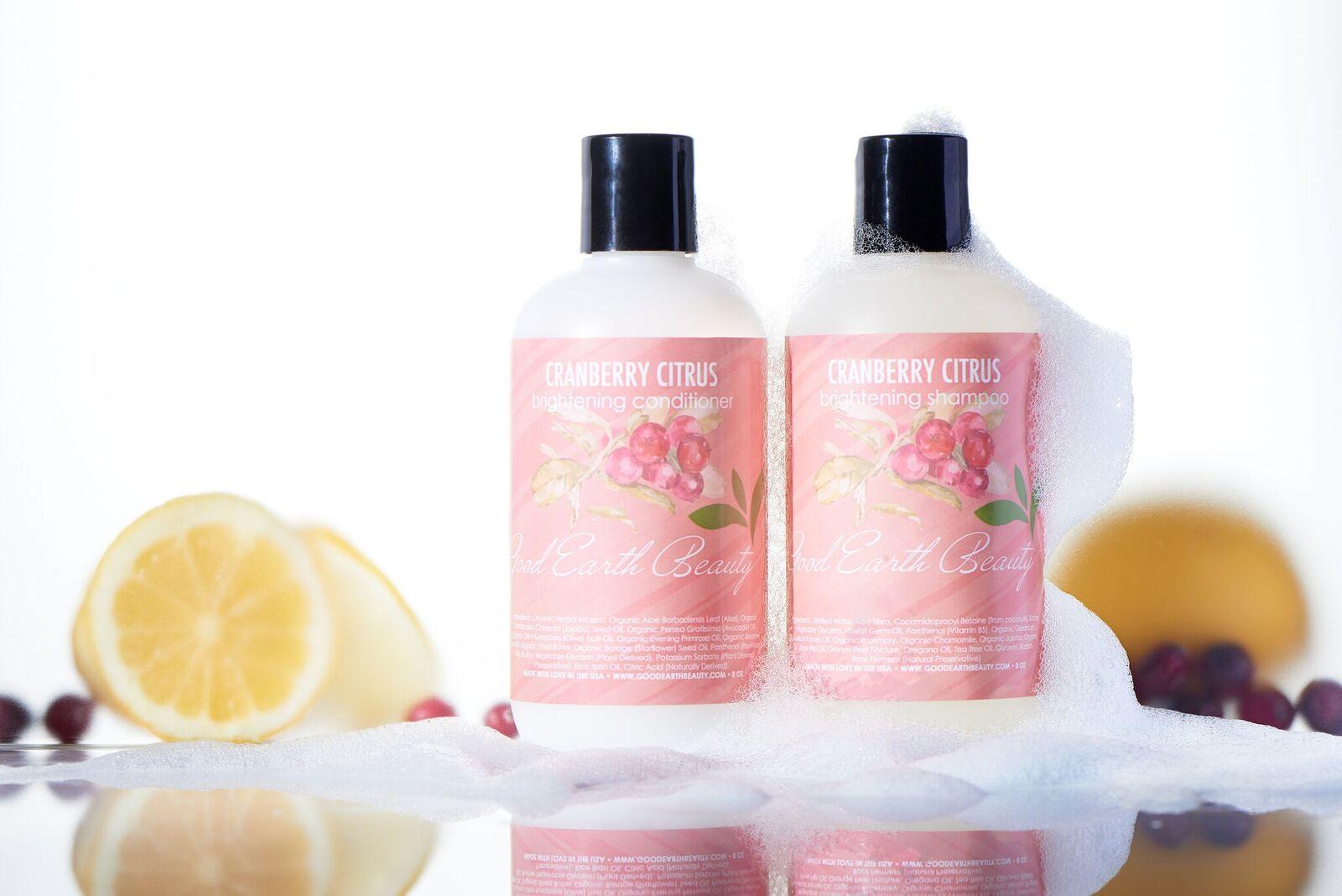 Shampoo Cranberry Citrus Brightening Natural