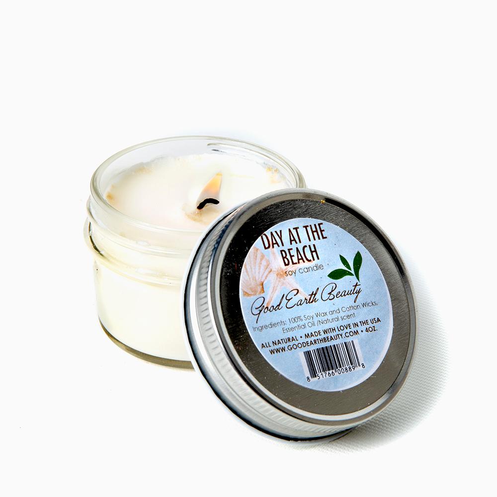 New All Natural Soy Candle A Day at the Beach - image 3