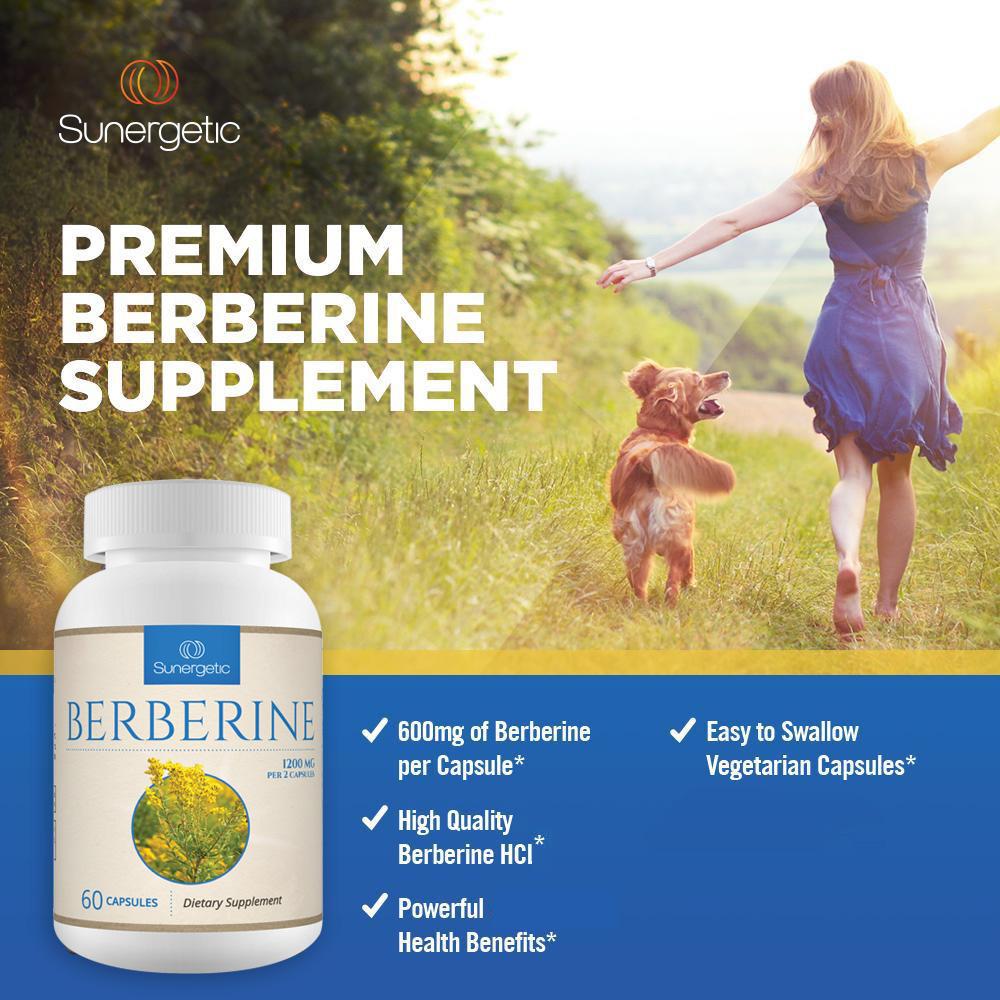 Sunergetic Premium Berberine Supplement by Sunergetic Musely