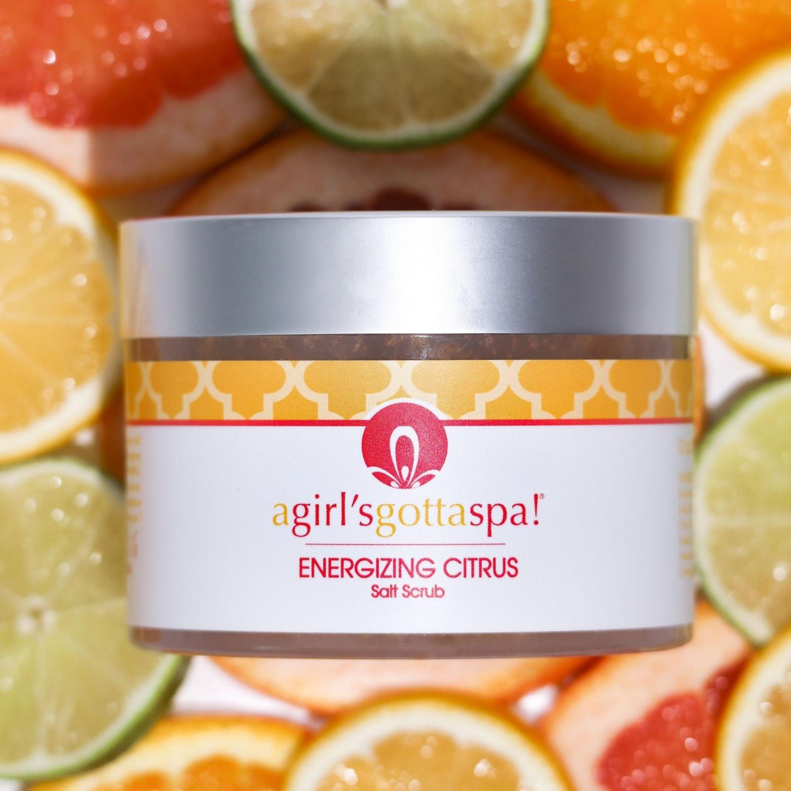 Energizing Citrus Salt Scrub