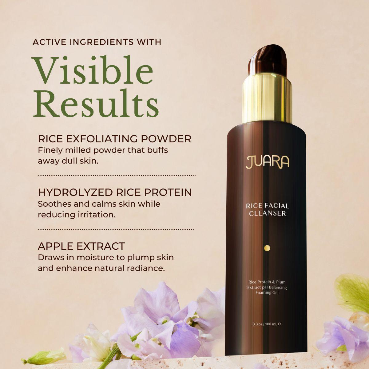 Rice Facial Cleanser, 3.3 oz - image 3