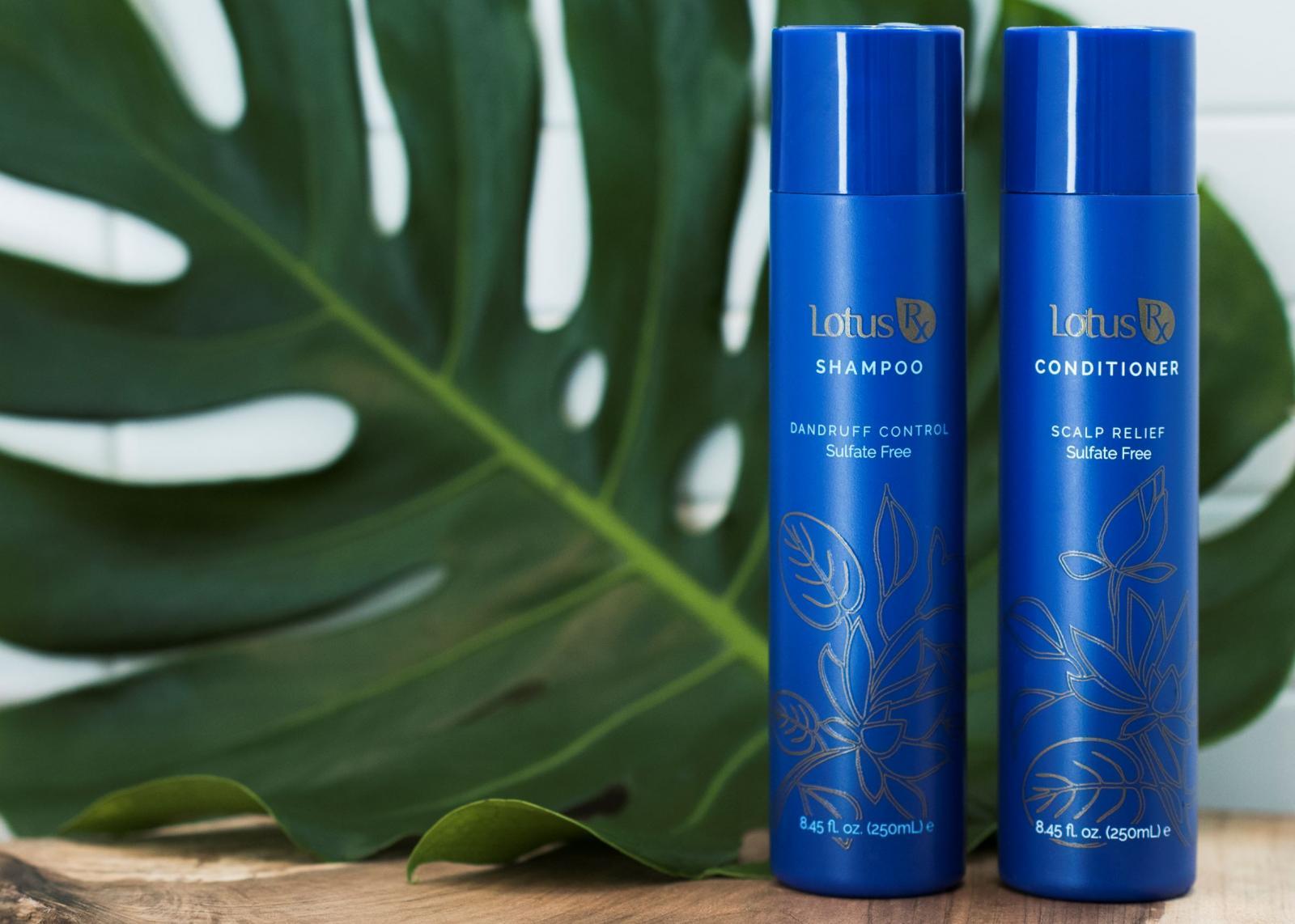 Dandruff Control Shampoo by Lotus Rx Hair Solution Musely