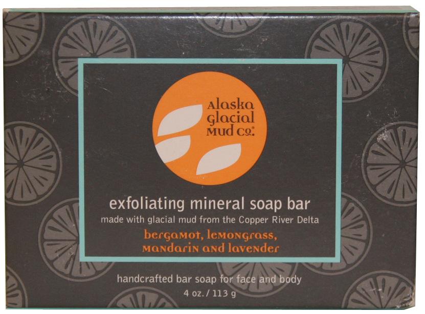 Glacial Mineral Soap Bar - BERGAMOT-MANDARIN-LEMONGRASS-LAVENDER - 2 pack bundle set Glacial Mineral Soap Bar - BERGAMOT-MANDARIN-LEMONGRASS-LAVENDER - 2 pack bundle set