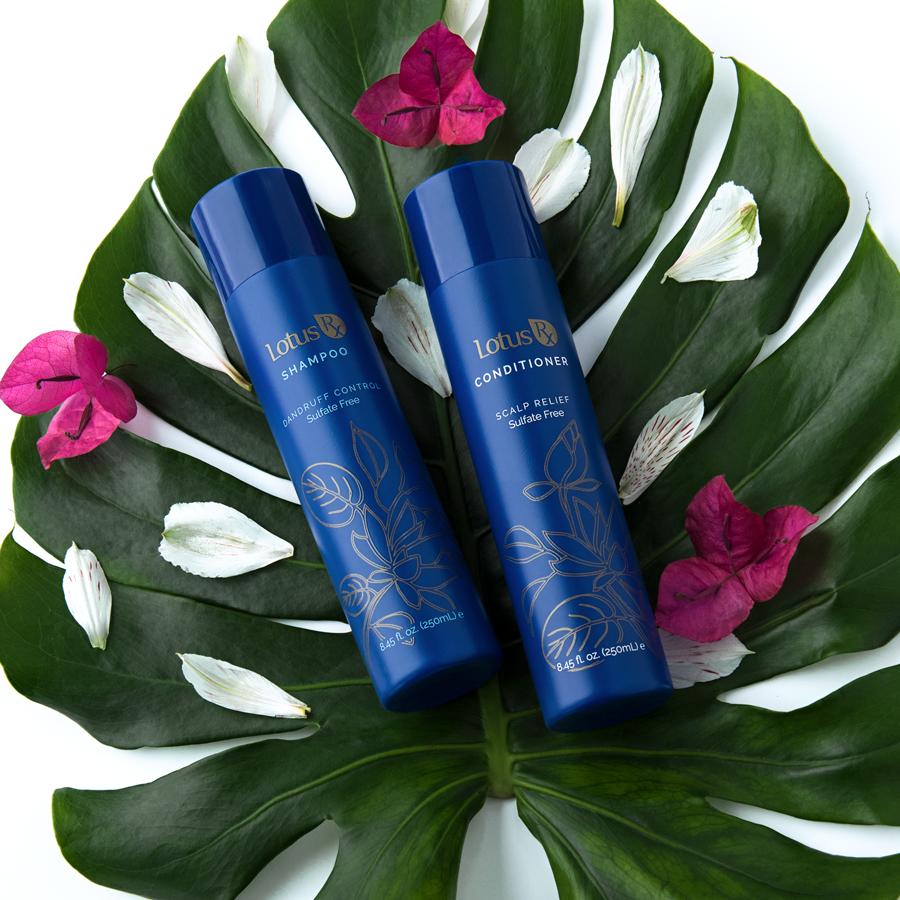 Dandruff Control Shampoo by Lotus Rx Hair Solution Musely