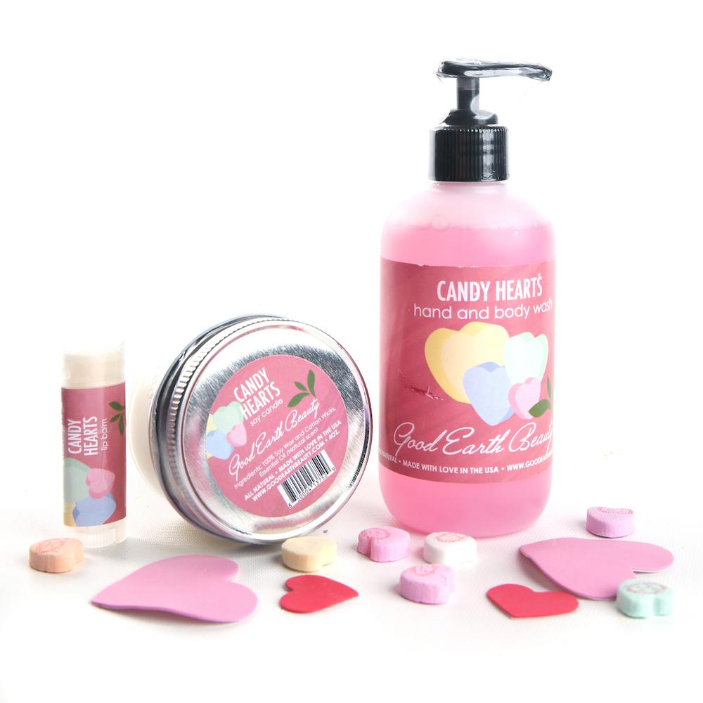 Candy Hearts - All Natural Soy Candle Great Gift - image 3