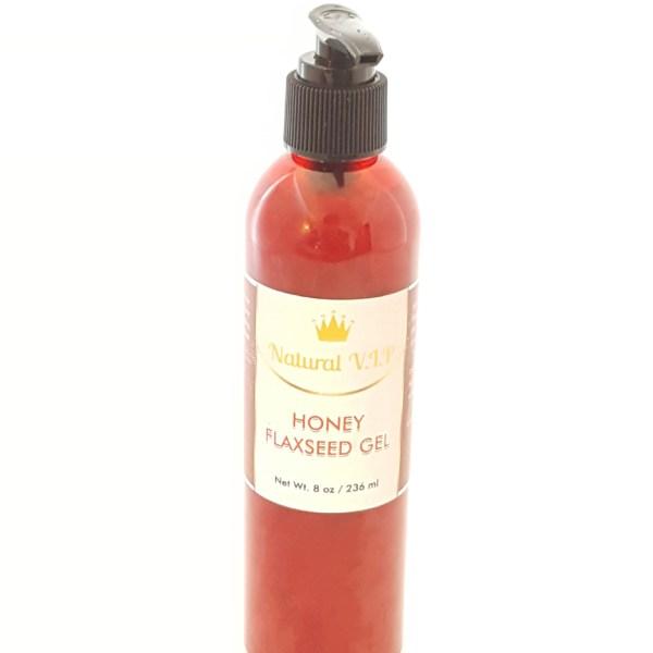 Honey Flaxseed Gel 8 oz by Natural V.I.P Musely