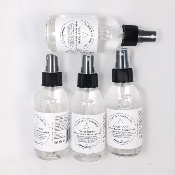 LAVENDER + CHAMOMILE + GLYCERIN △ FACE TONER LAVENDER + CHAMOMILE + GLYCERIN △ FACE TONER