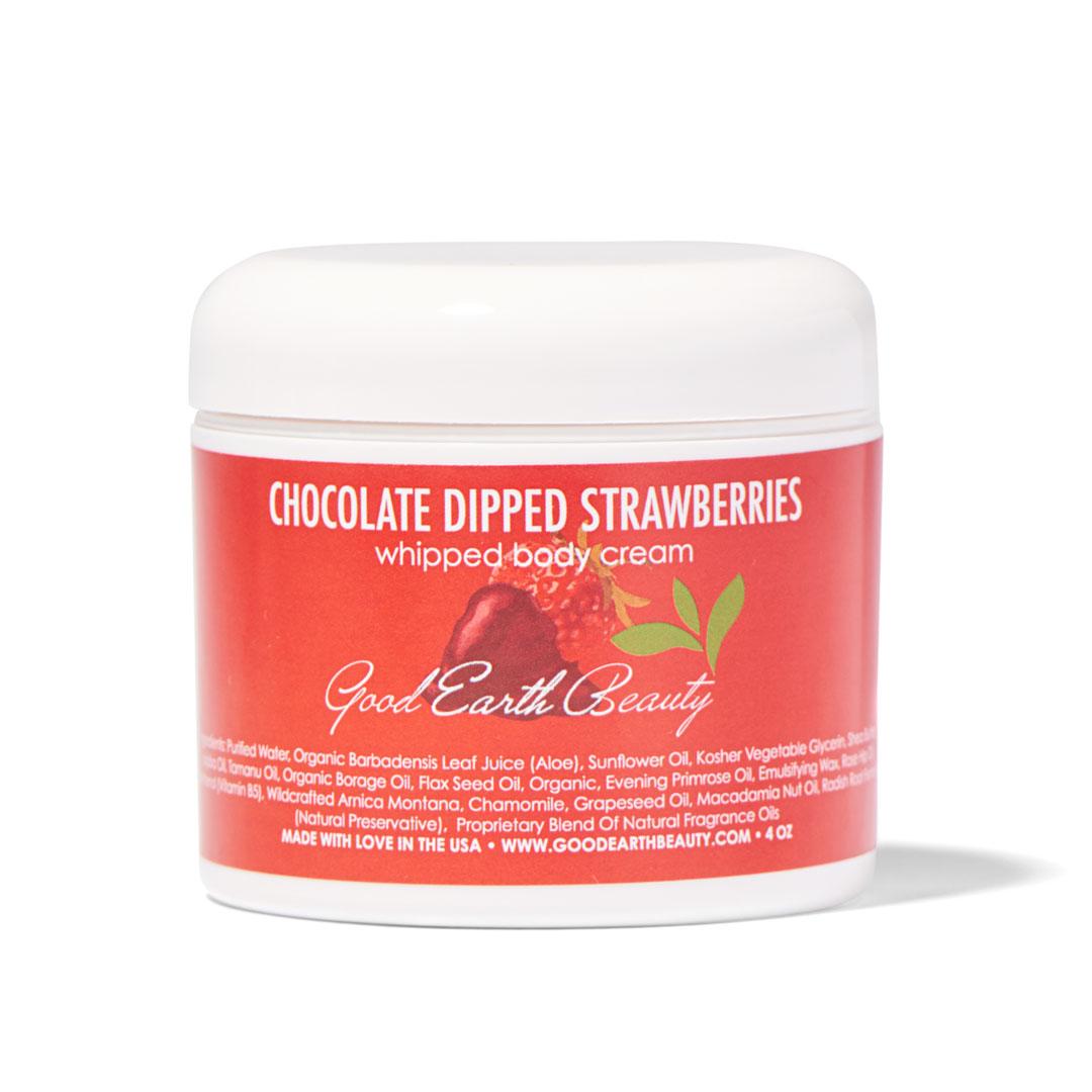 Body Cream Chocolate Dipped Strawberries by Good Earth Beauty Musely