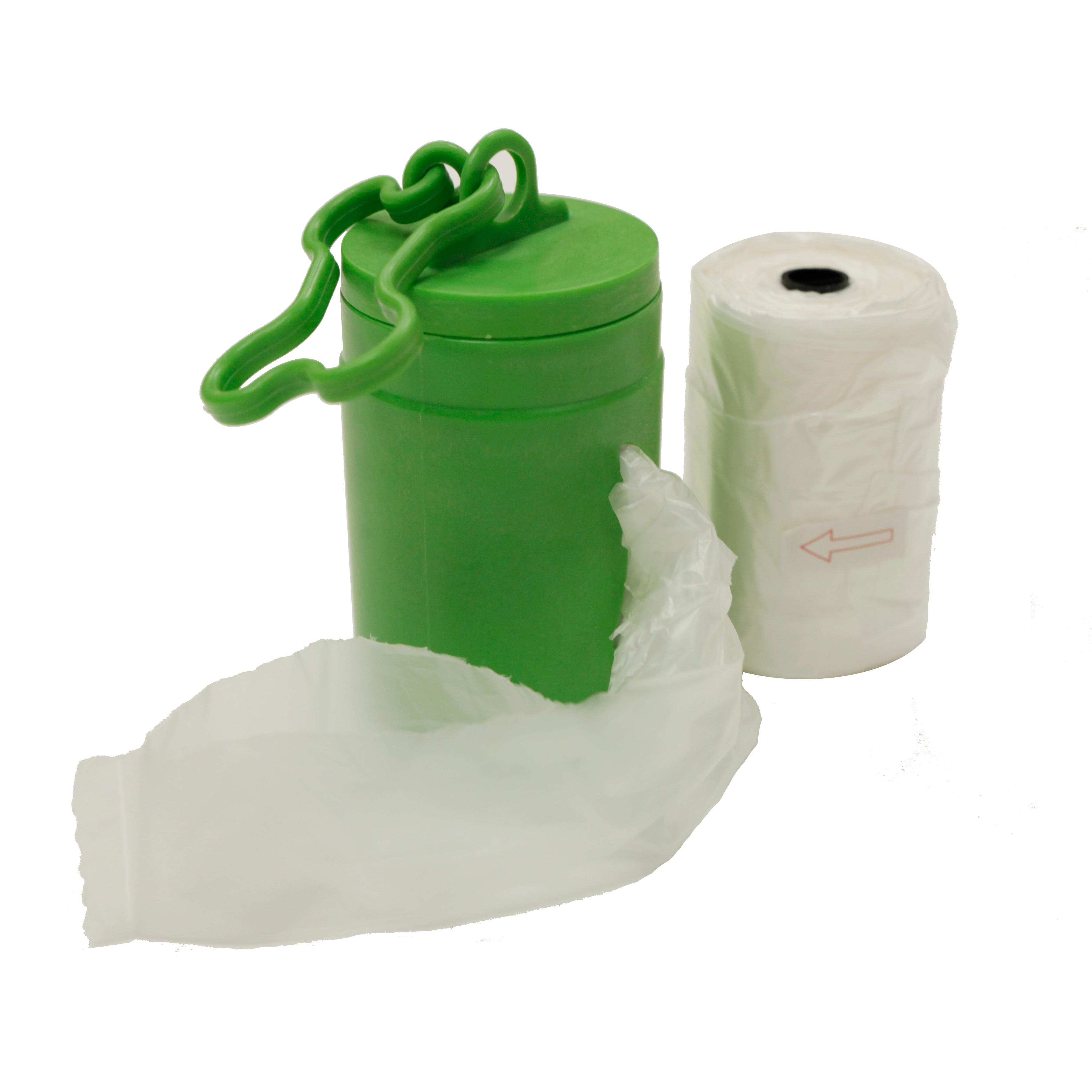 Dispenser & 2 Poop Bag Rolls 2 Rolls Dispenser & 2 Poop Bag Rolls 2 Rolls