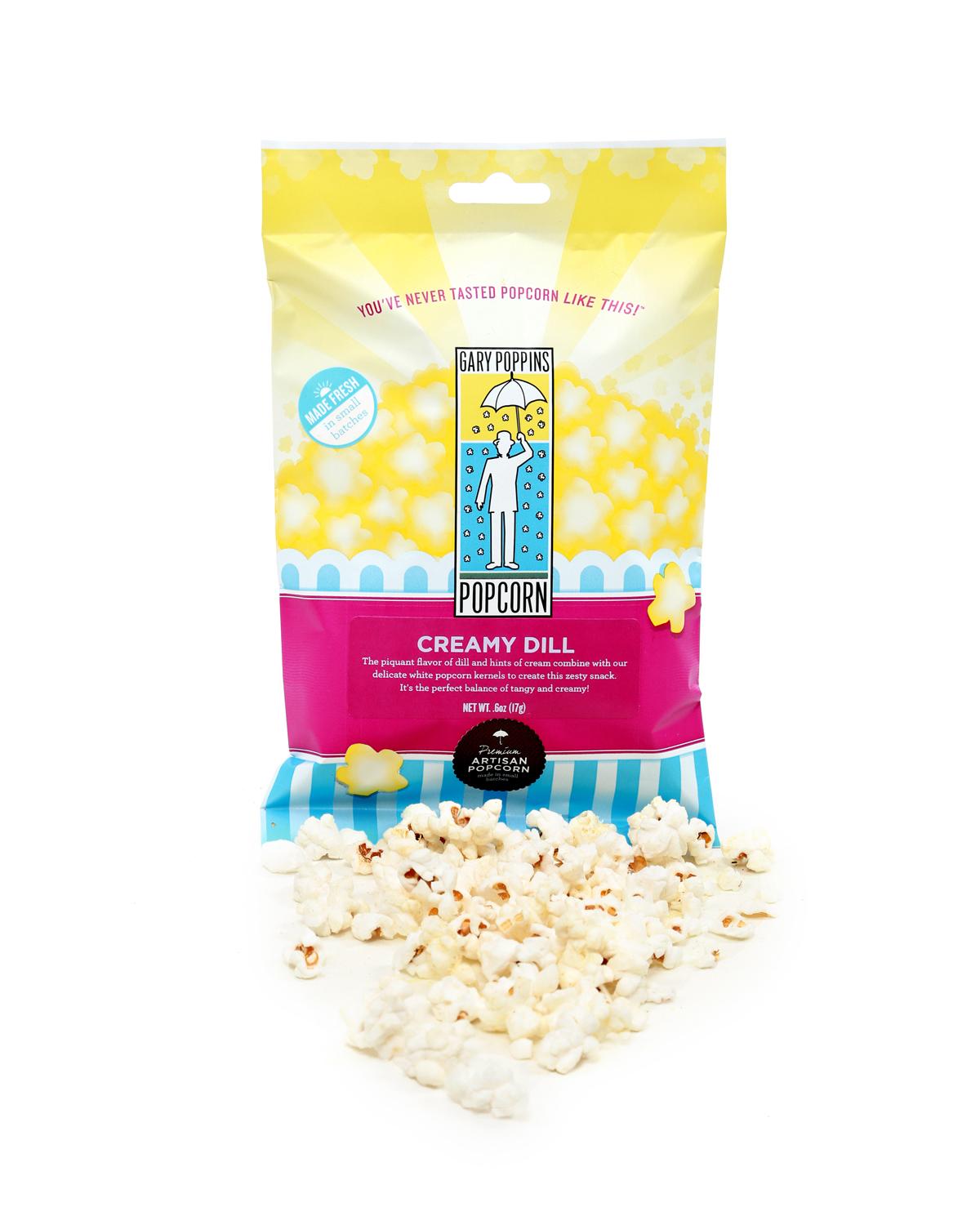 Gary Poppins Creamy Dill Popcorn, Bag by Gary Poppins Artisan Popcorn