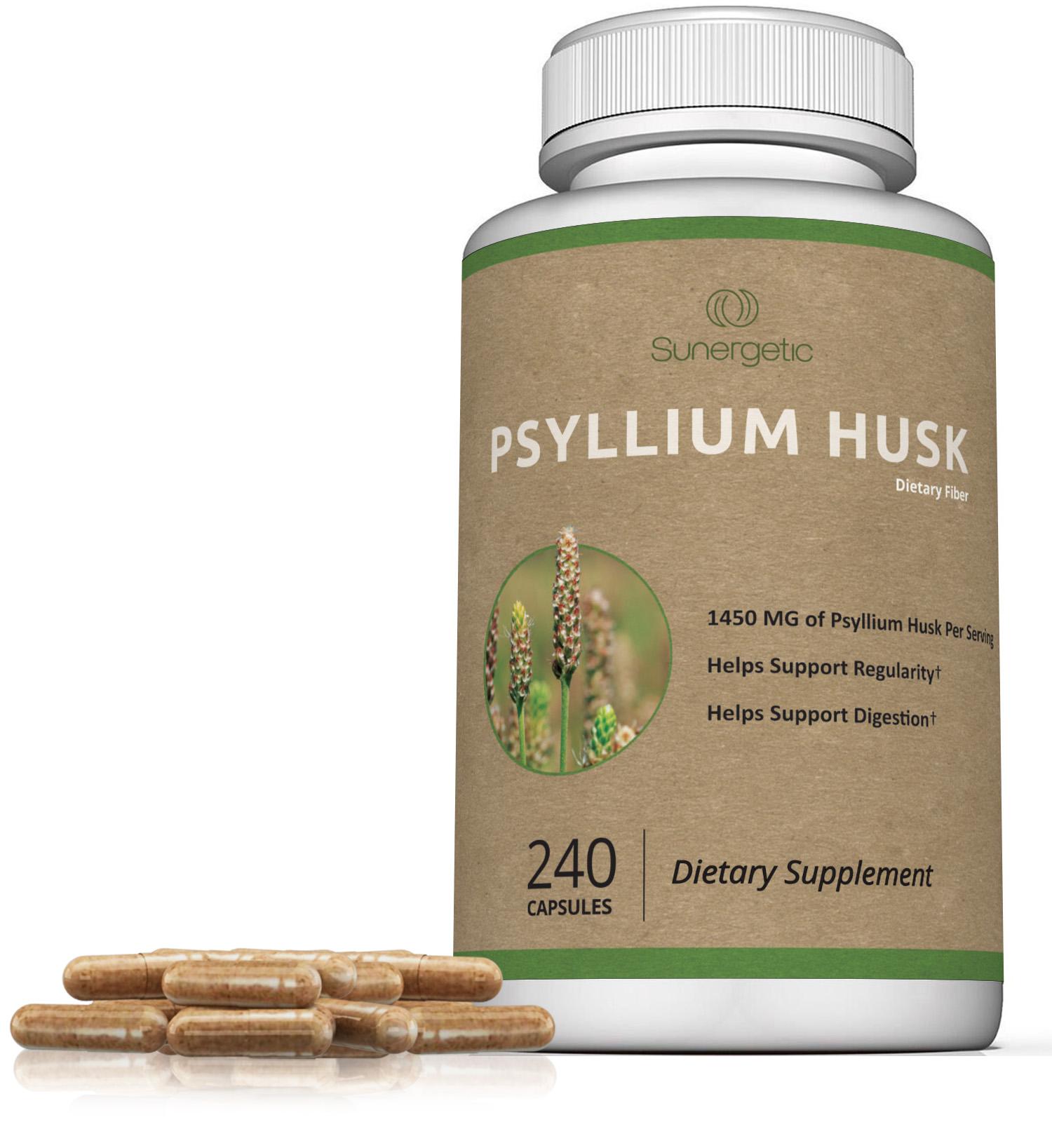 Sunergetic Psyllium Husk Capsules by Sunergetic Musely