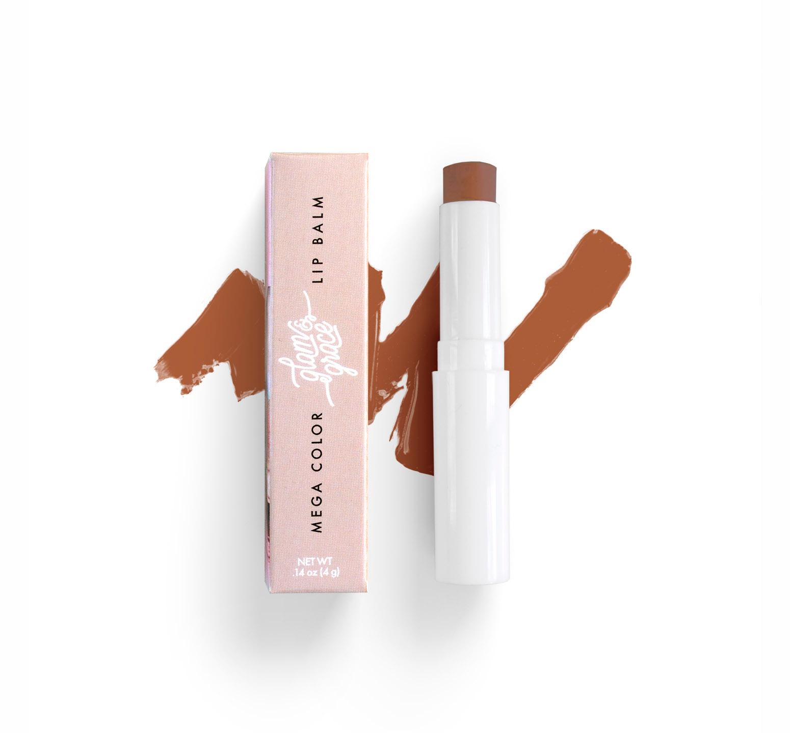 Mega Color Lip Balm - Medium Brown Mega Color Lip Balm - Medium Brown