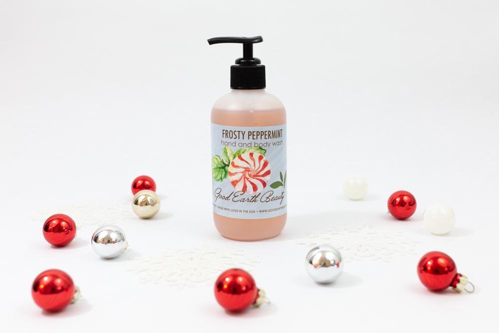 Body and Hand Wash New Frosty Peppermint by Good Earth Beauty - image 2