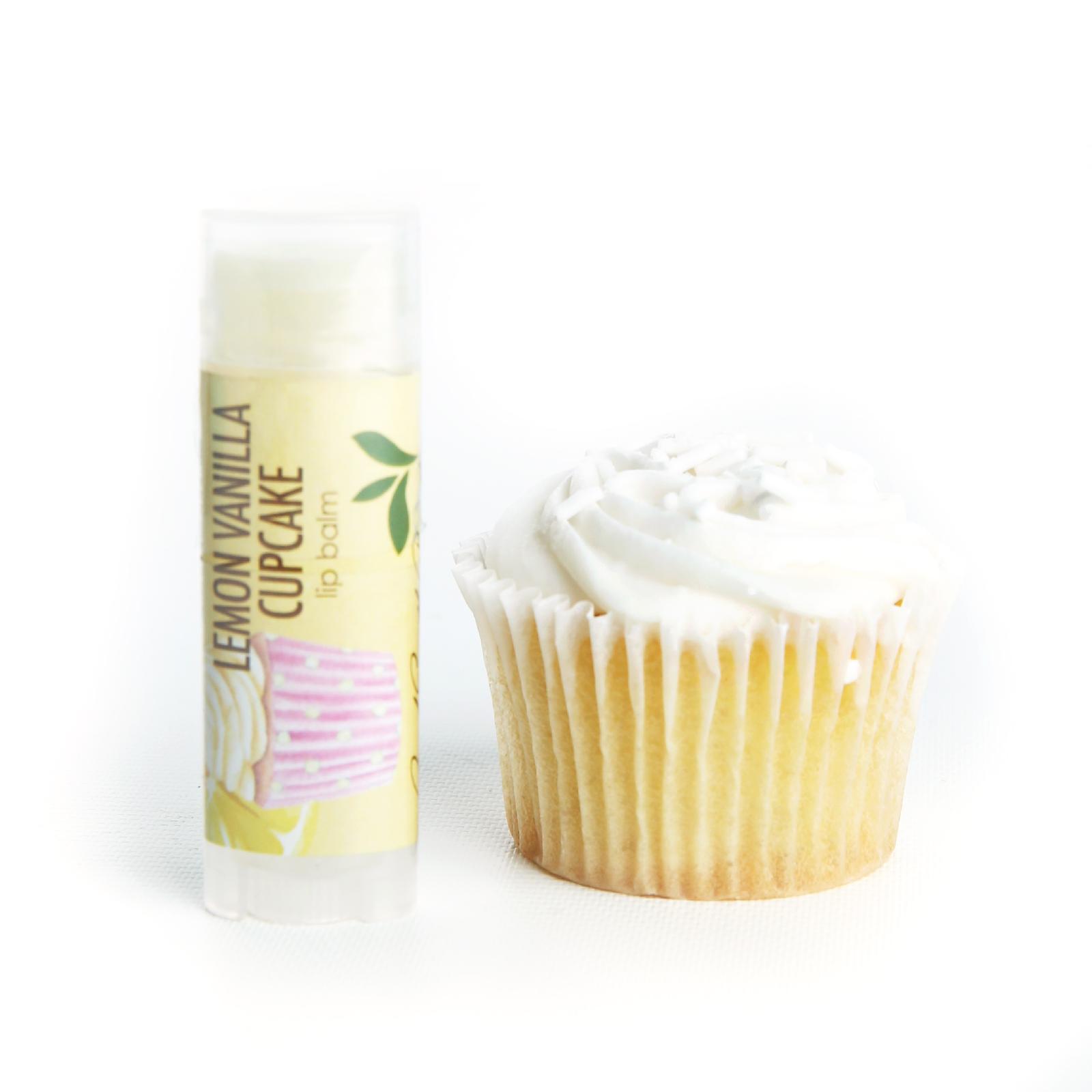 Lip Balm Lemon Vanilla Cupcake