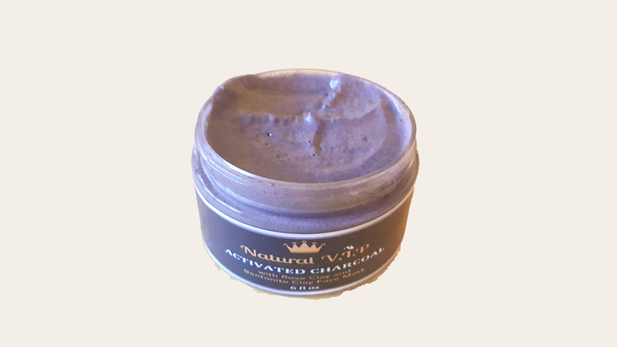 Charcoal Face Mask with Rose and Bentonite Clay Charcoal Face Mask with Rose and Bentonite Clay