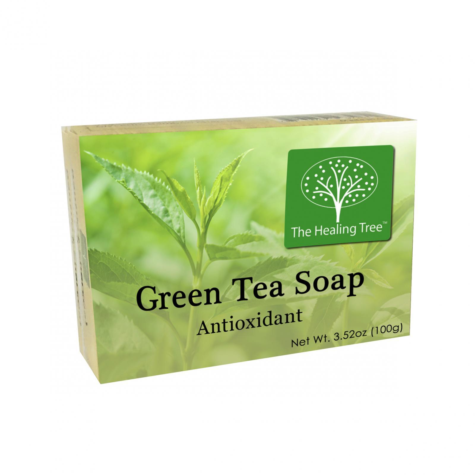 Green Tea Soap Antioxidant Rich to Help Fight Premature Aging Skin