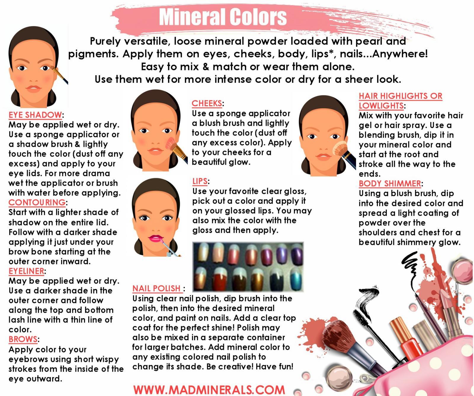 BABY FACE loose powder mineral multiuse color makeup bare earth