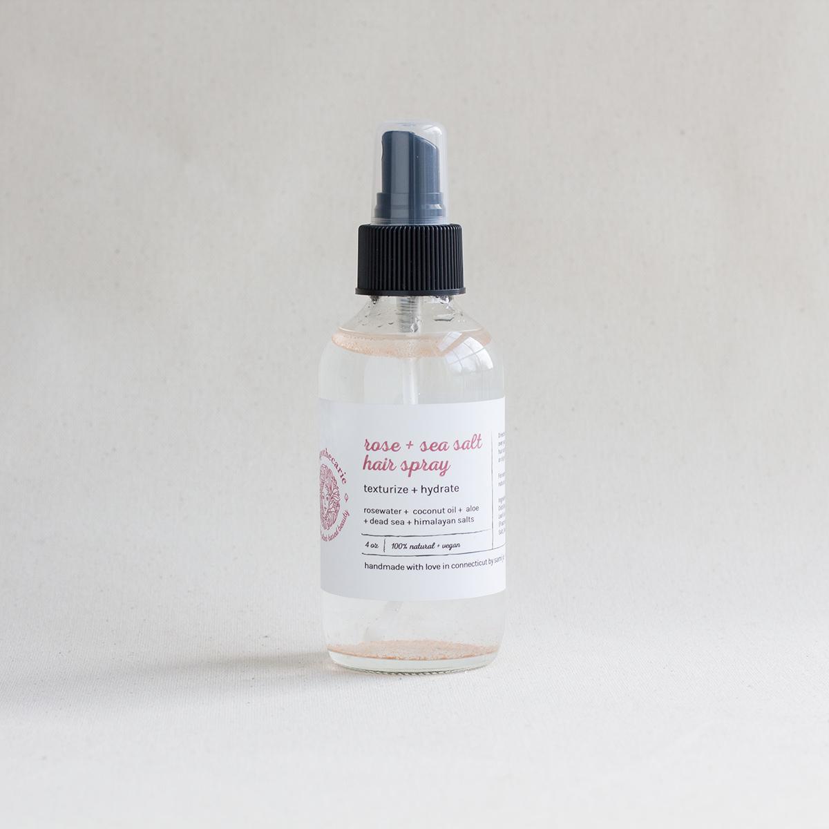 Rose + Sea Salt Hair Spray Rose + Sea Salt Hair Spray