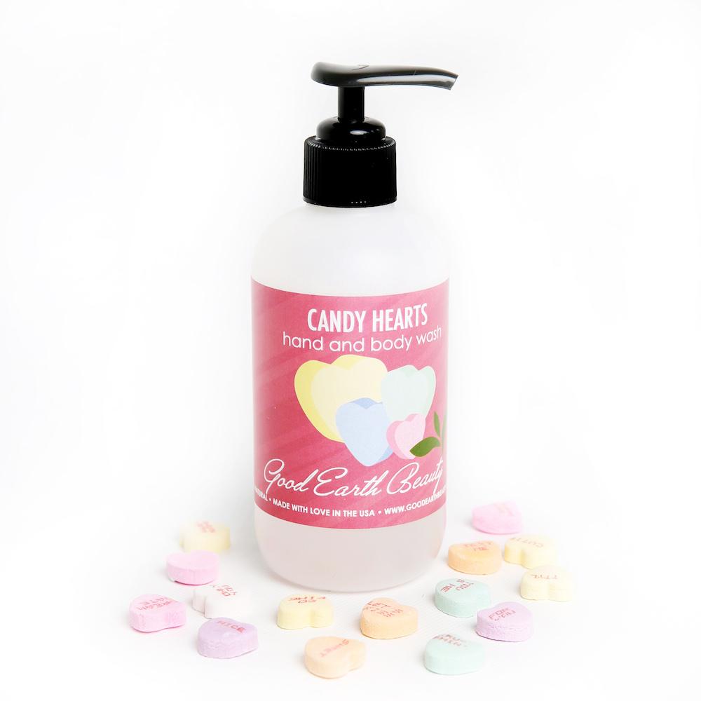 Hand and Body Wash Candy Hearts