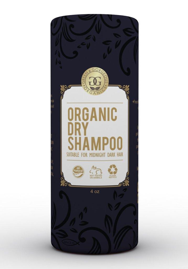 Organic Natural Dry Shampoo Powder for Dark Brown and Oily Hair - Grapefruit and Sweet Orange Organic Natural Dry Shampoo Powder for Dark Brown and Oily Hair - Grapefruit and Sweet Orange