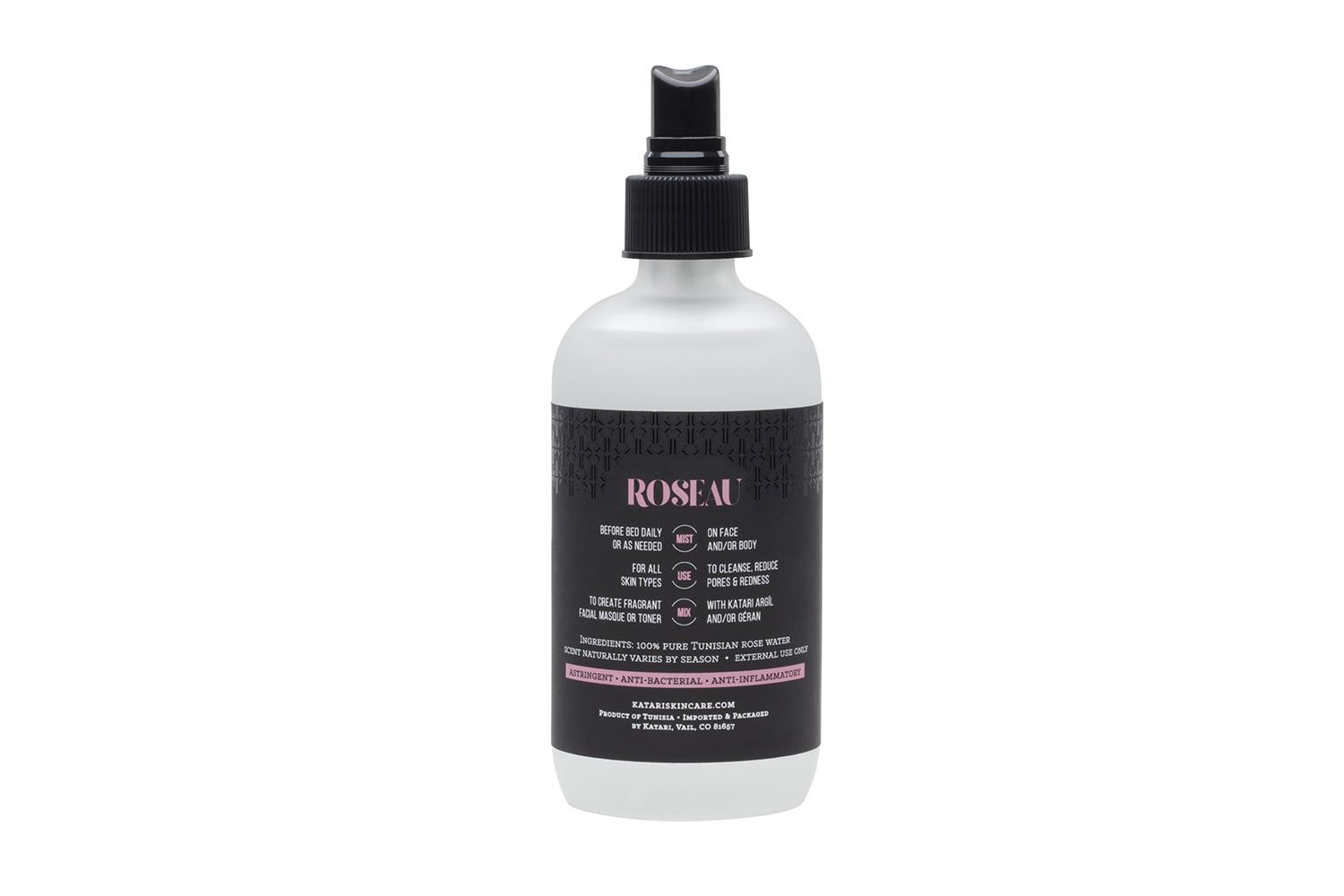 Roseau - Mediterranean Rose Water Toner - pure, vapor distilled heavenly fragrant artisanal hydrosol - image 2