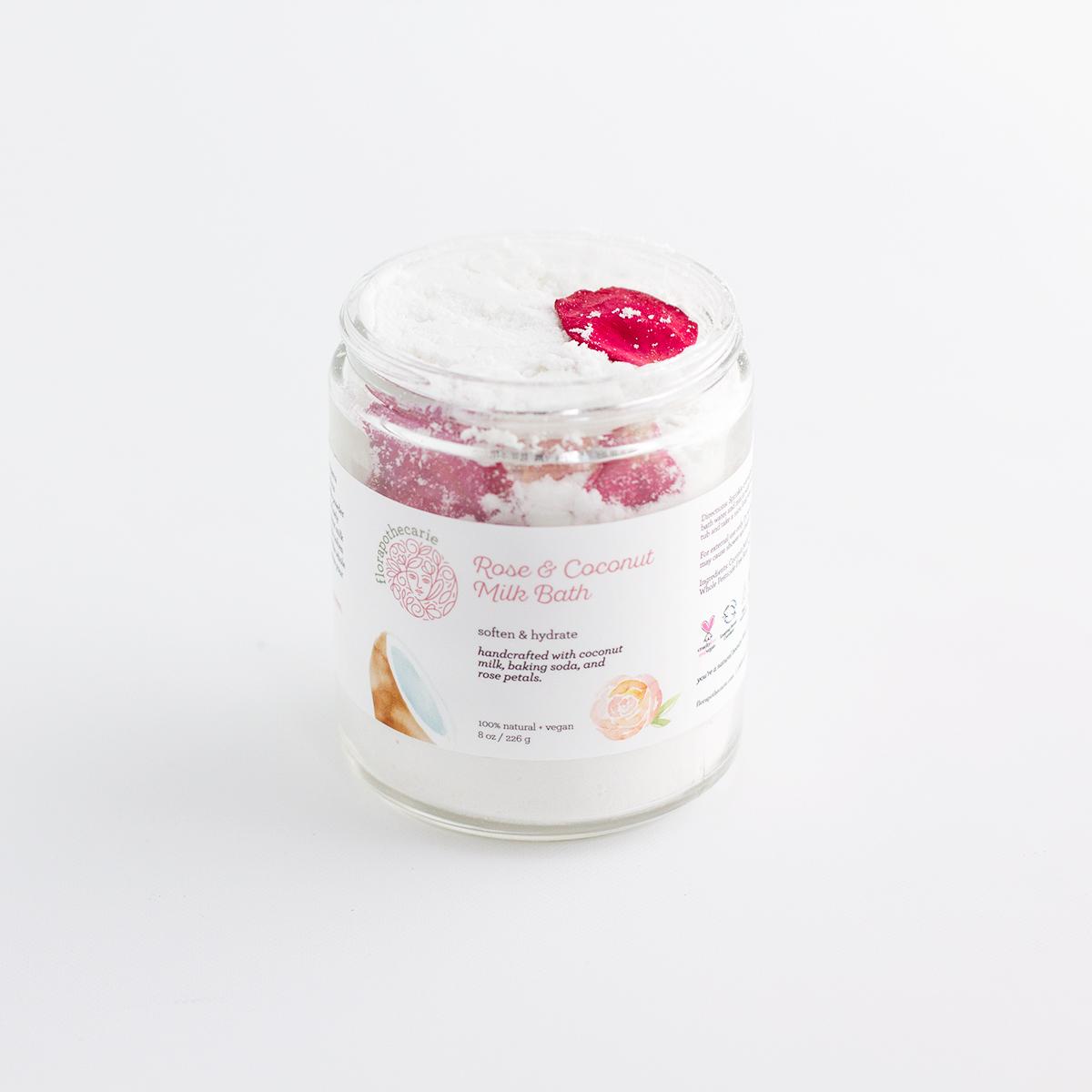 Rose & Coconut Milk Bath