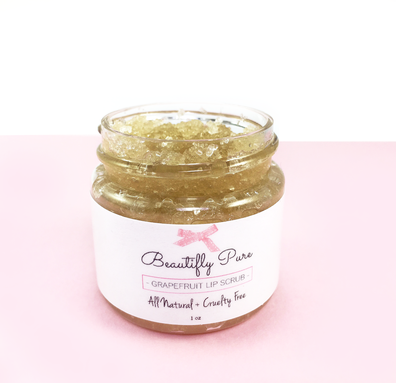 Coconut and Grapefruit Lip Scrub Coconut and Grapefruit Lip Scrub