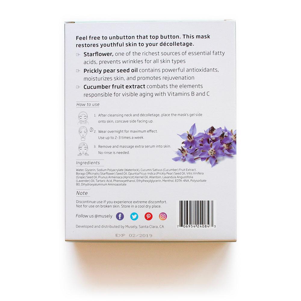 Hydrogel Neck Mask - Dare to Bare (Box of 5) - image 3