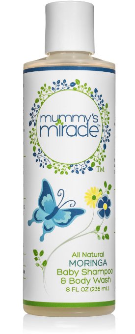 Mummy's Miracle Moringa Baby Shampoo and Body Wash, 8-Ounce Mummy's Miracle Moringa Baby Shampoo and Body Wash, 8-Ounce