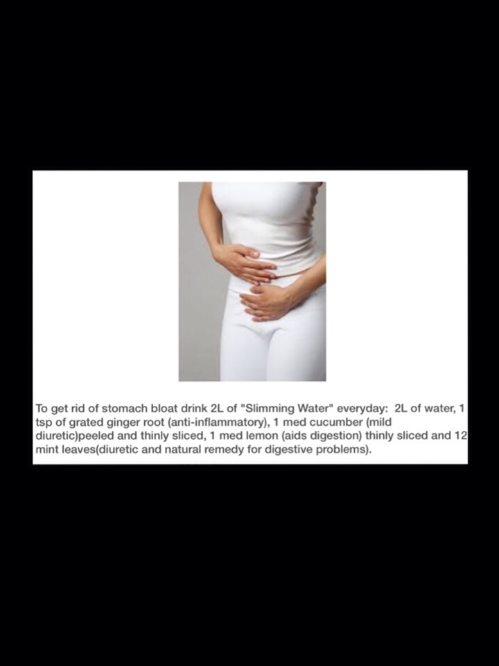 Stomach Bloating? Drink This Yummy Slimming Water... Musely