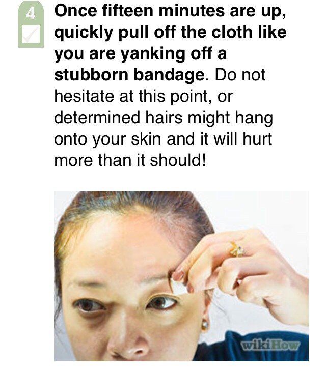 Wax Eyebrows At Home (honey And Salt Method) Musely