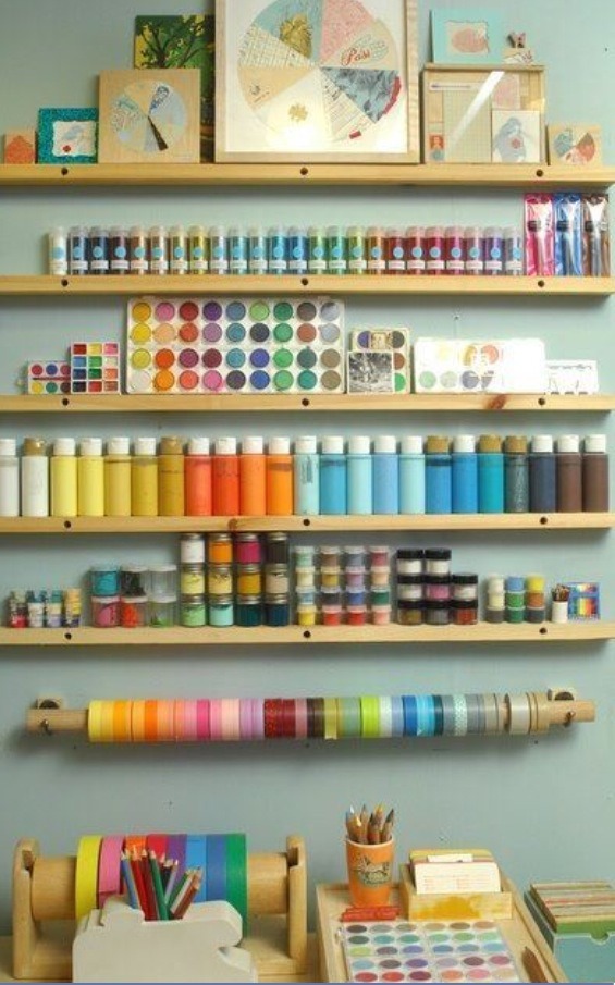 DIY Craft Room Organization Inspiration Musely