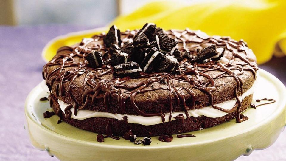 Chocolate Sandwich Cookie Cake Recipe! Musely
