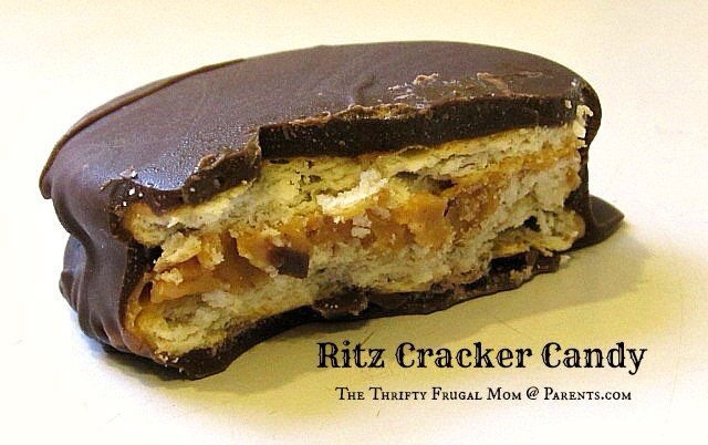 chocolate covered ritz crackers with peanut butter calories