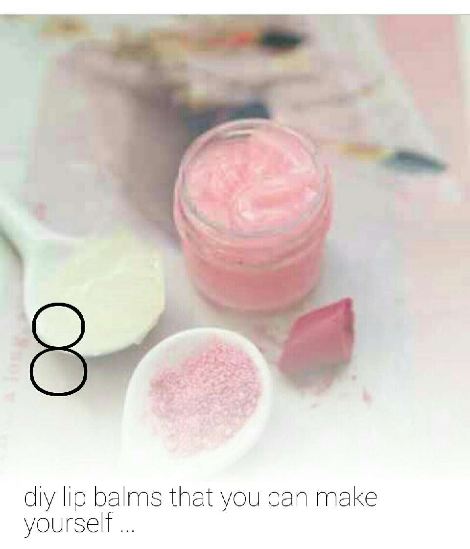 8 DIY Lip Balms That You Can Make Yourself Musely