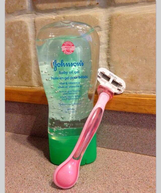 Shave With Baby Oil For Best Results Musely