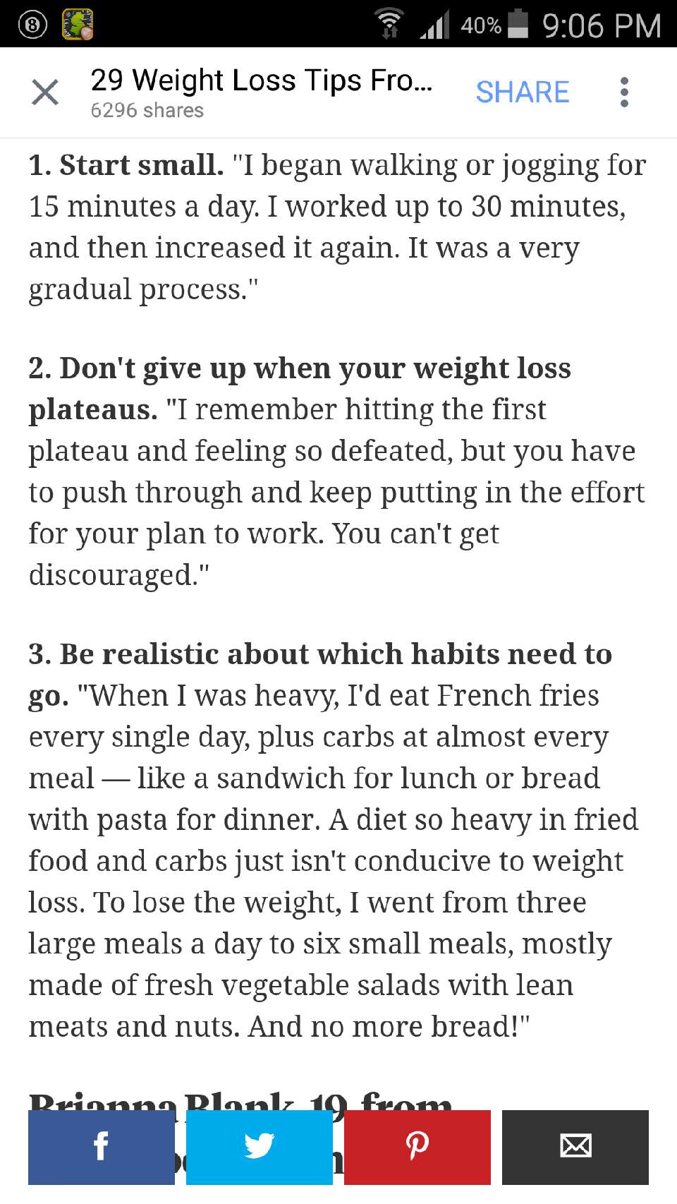 skinny girl tips!! Musely