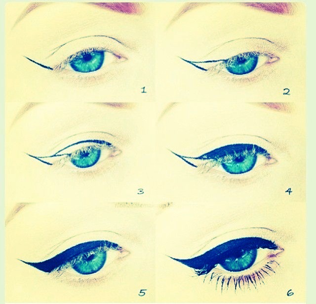 Winged Eyeliner Musely