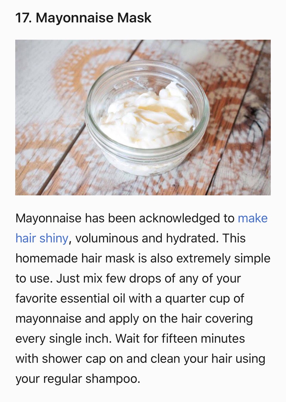 18 Remarkable Homemade Hair Masks For Dry And Damaged hair. Musely