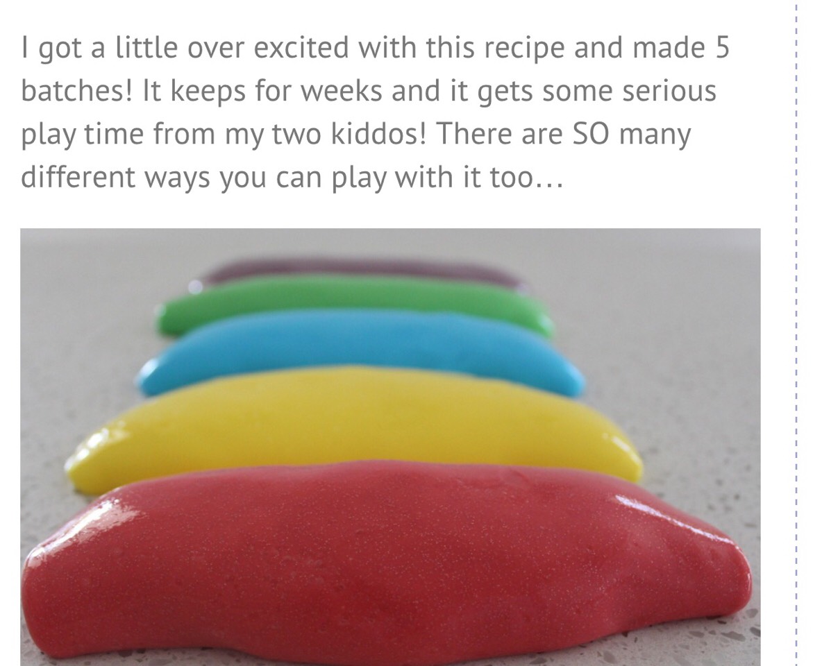 Homemade Silly Putty. 😜 Musely