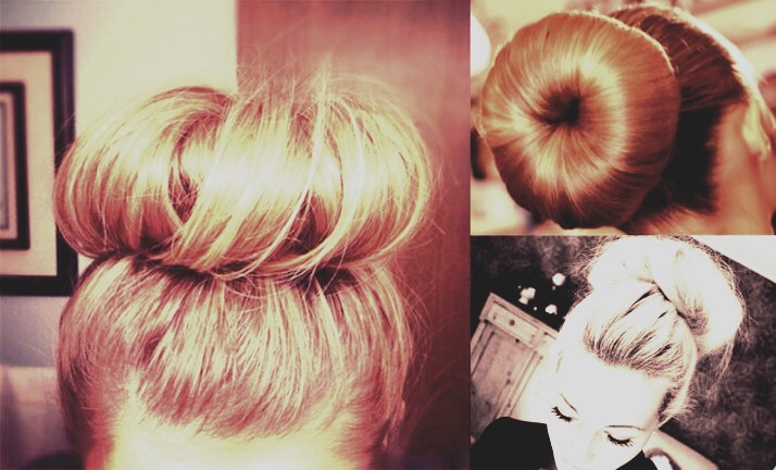 Trick To Creating A Perfect Sock Bun With Layered Hair By Nicci