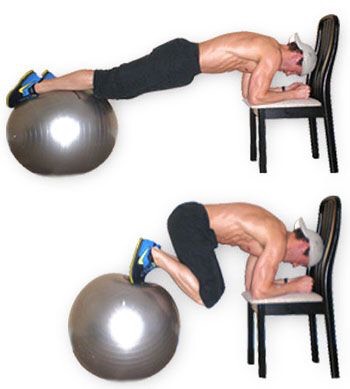 ejercicios stability hiit tucks abdomen pelota killer abdominal purtiful squats reps fitspiration zuzka slippage midsection musely me shapefit legs worldwideweb