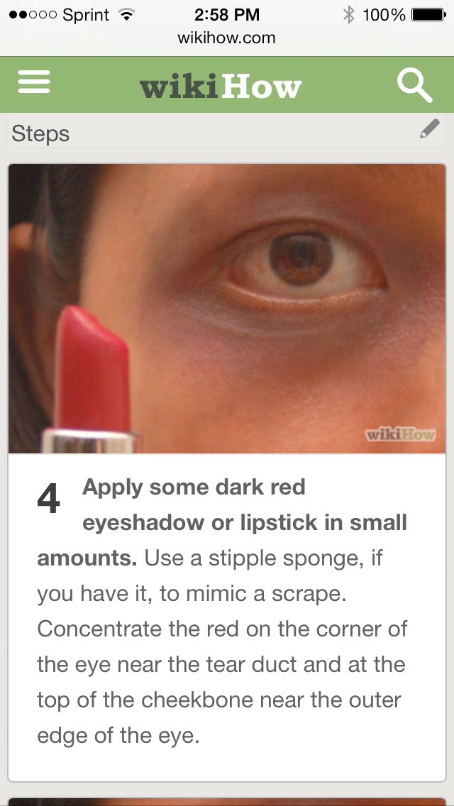 6 Steps To Cover Black Eye Or Bruise. Musely
