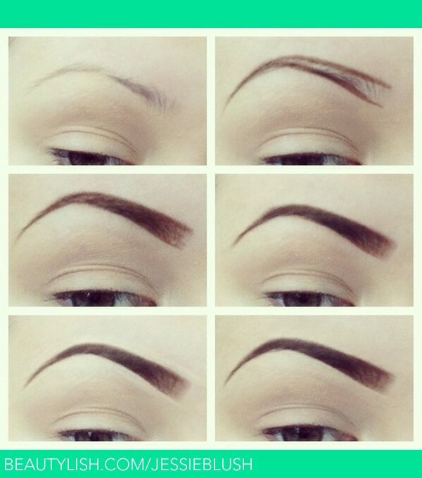 How To Step By Step Drawfill Your Eyebrows In 💜 Musely