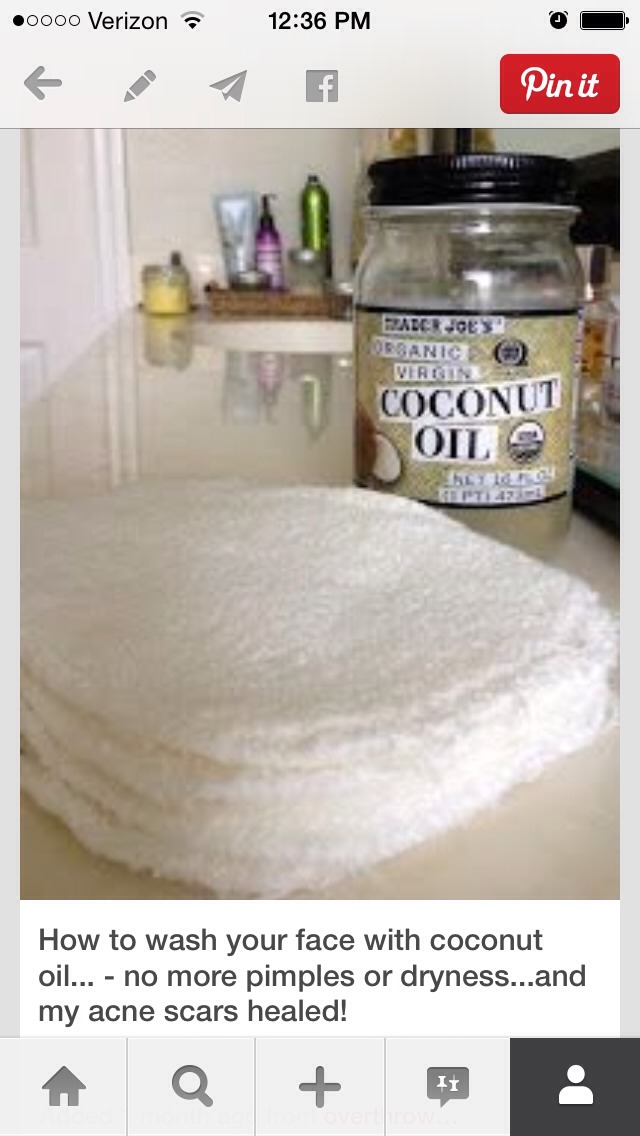 Coconut Oil Benefits And Face Washing Tip Musely