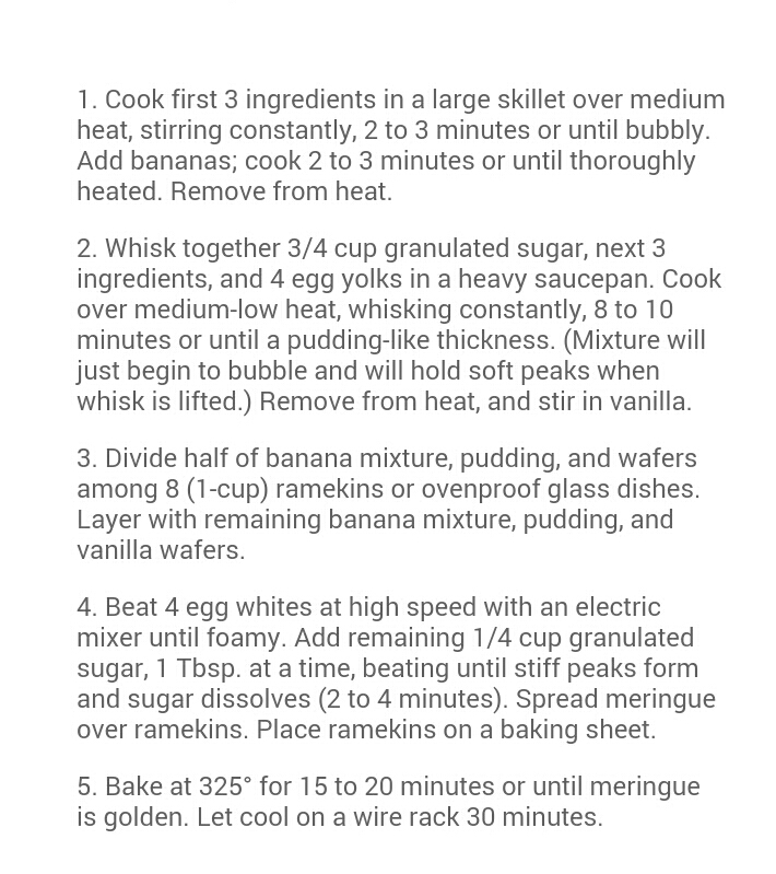 Caramelized Banana Pudding Musely